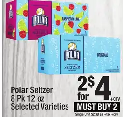 Super King Markets Polar Seltzer offer