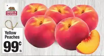 Super King Markets Yellow Peaches offer