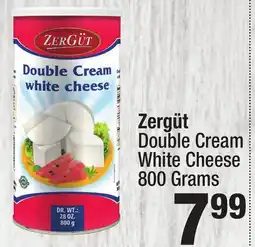 Super King Markets Zergüt Double Cream White Cheese offer