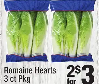 Super King Markets Romaine Hearts offer