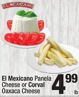 Super King Markets El Mexicano Panela Cheese or Corval Oaxaca Cheese offer