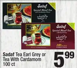 Super King Markets Sadaf Tea Earl Grey or Tea With Cardamom offer