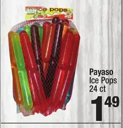 Super King Markets Payaso Ice Pops offer