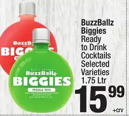 Super King Markets BuzzBallz Biggies Ready to Drink Cocktails offer