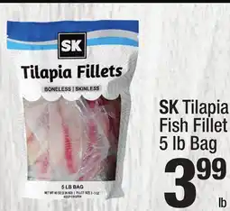 Super King Markets SK Tilapia Fish Fillet offer