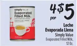 El Super Evaporated Filled Milk offer