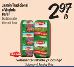 El Super Traditional or Virginia Ham offer