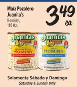 El Super Hominy offer