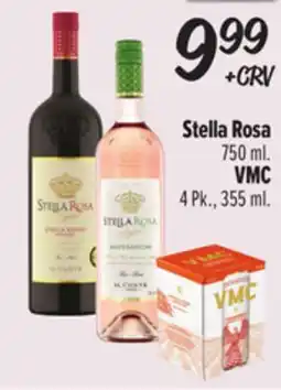 El Super Stella Rosa 750 ml. or VMC 4 Pk., 355 ml offer