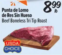 El Super Beef Boneless Tri Tip Roast offer