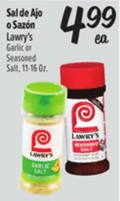 El Super Lawry's Garlic or Seasoned Salt offer