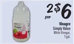 El Super Value White Vinegar offer