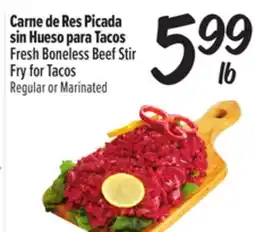 El Super Fresh Boneless Beef Stir Fry for Tacos offer