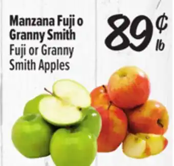 El Super Manzana Fuji o Granny Smith offer