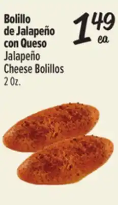 El Super Jalapeño Cheese Bolillos offer