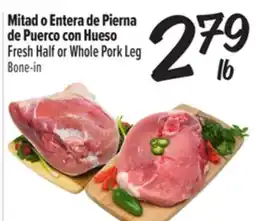 El Super Fresh Half or Whole Pork Leg offer