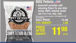 Menards BBQ Pellets offer