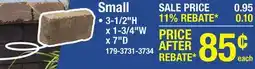 Menards Small offer