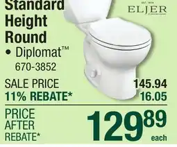 Menards Standard Height Round offer