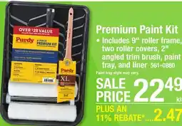 Menards Premium Paint Kit offer