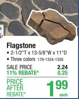Menards Flagstone offer