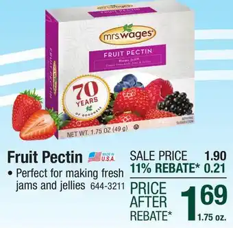 Menards Fruit Pectin offer