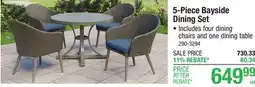 Menards 5-Piece Bayside Dining Set offer