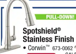 Menards Spotshield Stainless Finish offer