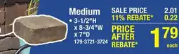 Menards Medium offer
