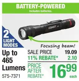 Menards Up to 465 Lumens offer