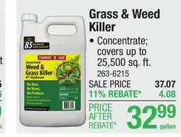 Menards Grass & Weed Killer offer