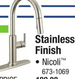 Menards Stainless Finish offer