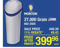 Menards 27,000 Grain offer