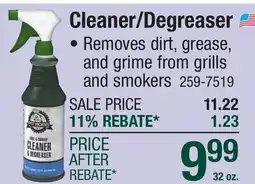 Menards Cleaner/Degreaser offer