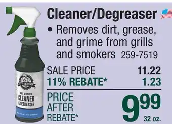 Menards Cleaner/Degreaser offer