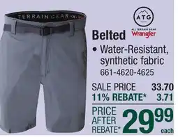 Menards Belted offer