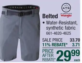 Menards Belted offer
