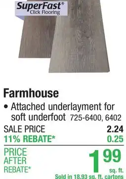 Menards Farmhouse offer