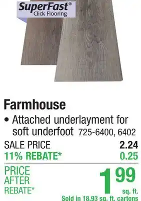 Menards Farmhouse offer