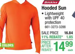 Menards Hooded Sun offer