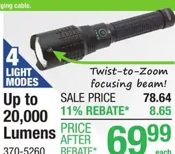 Menards Up to 20,000 Lumens offer