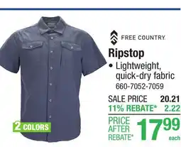 Menards Ripstop offer
