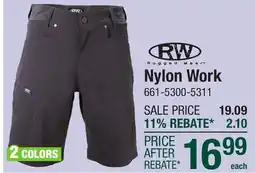 Menards Nylon Work offer