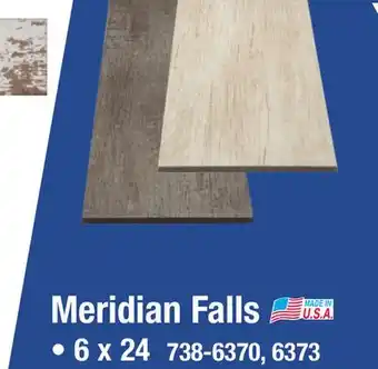 Menards Meridian Falls offer