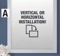 Menards Framed Mirror offer