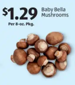 Aldi Baby Bella Mushrooms offer