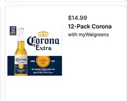 Walgreens 12-Pack Corona offer