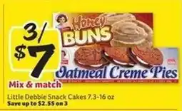Winn Dixie Little Debbie Snack Cakes offer