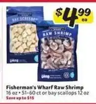 Winn Dixie Fisherman's Wharf Raw Shrimp offer