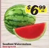 Winn Dixie Seedless Watermelons offer